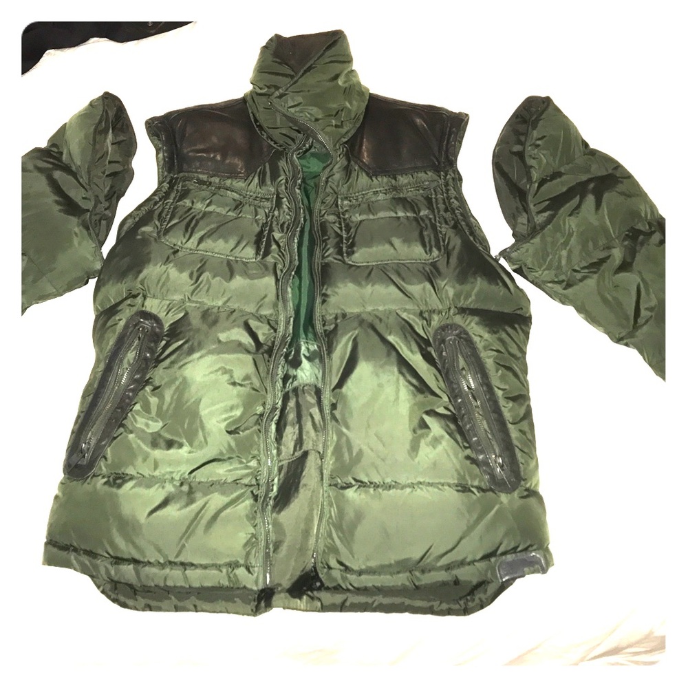 Diesel Dawn jacket with Italian leather. With tags